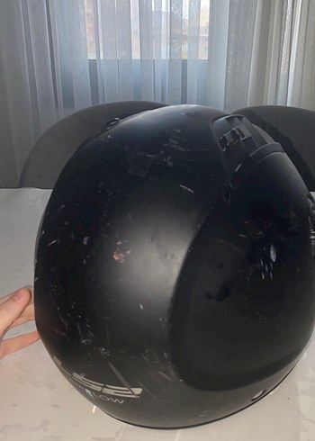 Siyah ls2 kask - Görsel 3