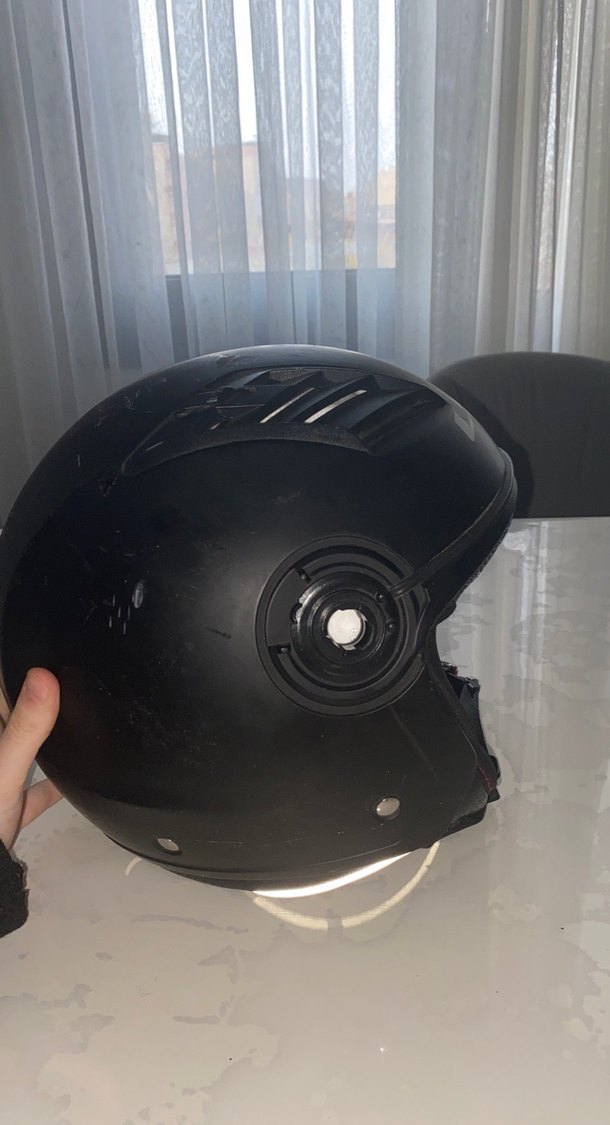 Siyah ls2 kask - Görsel 4