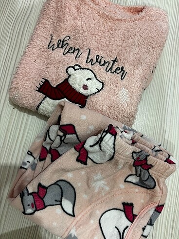 Penti Polarlı Pijama Takımı