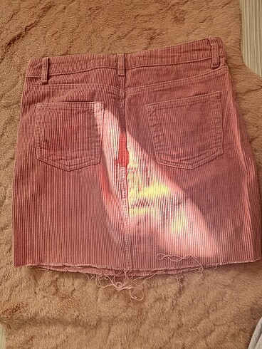 xs Beden pembe Renk Pembis mini etek