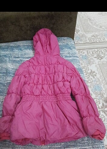 4 Yaş Beden pembe Renk Kız çocuk mont