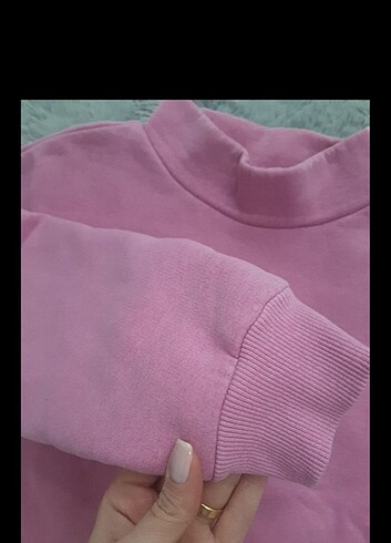 Pembe sweatshirt