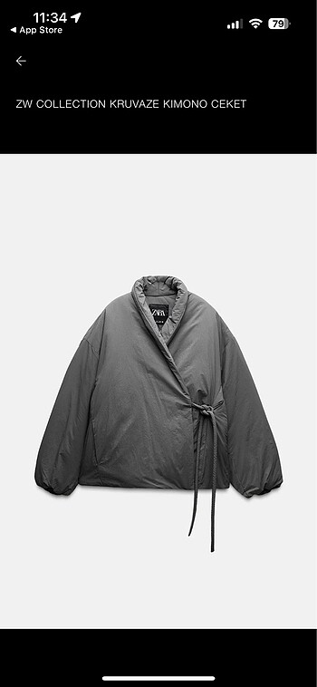 ZARA KİMONO MONT