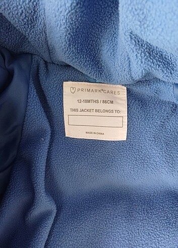 Polarlı 2 yaşa uygun mont - Görsel 3