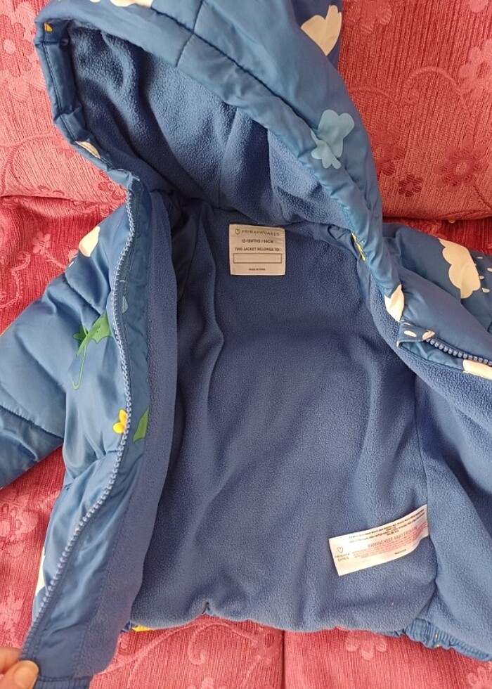 Polarlı 2 yaşa uygun mont  - Görsel 2