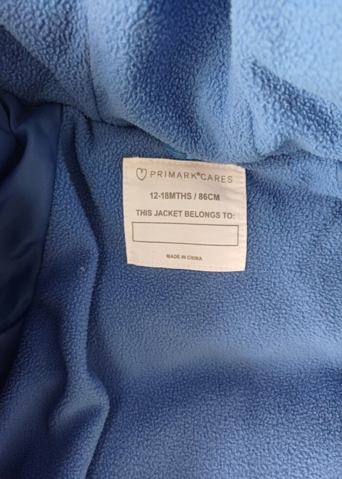 Polarlı 2 yaşa uygun mont  - Görsel 3