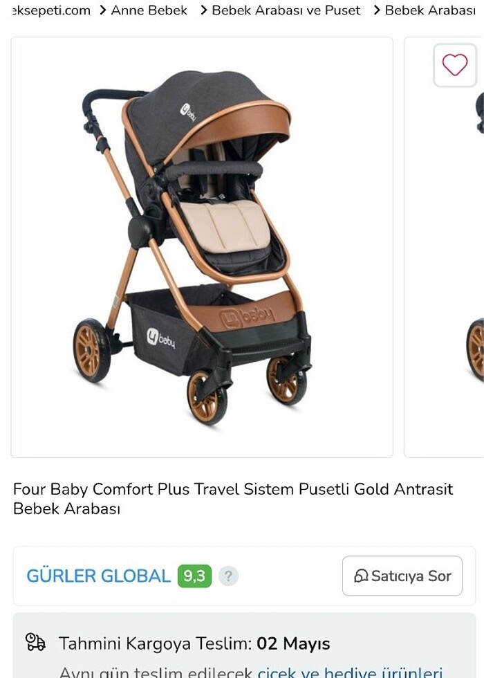 Bebek arabası - Görsel 2