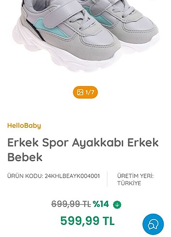 Bebek ayakkabı 