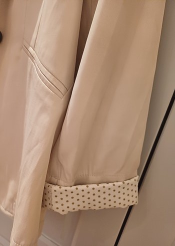 bej blazer ceket - Görsel 2