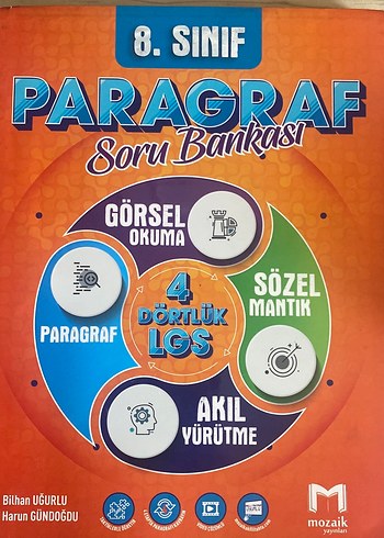 8. Sınıf Paragraf Soru Bankası - Mozaik