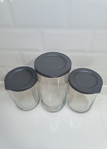 3lü saklama kabı - Görsel 3