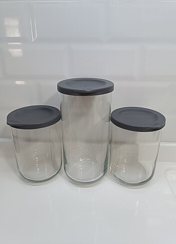 3lü saklama kabı - Görsel 5