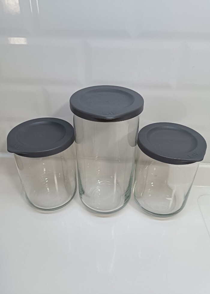 3lü saklama kabı - Görsel 2