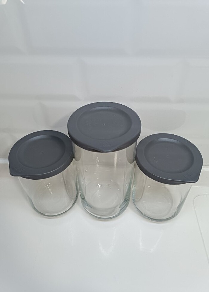 3lü saklama kabı - Görsel 3