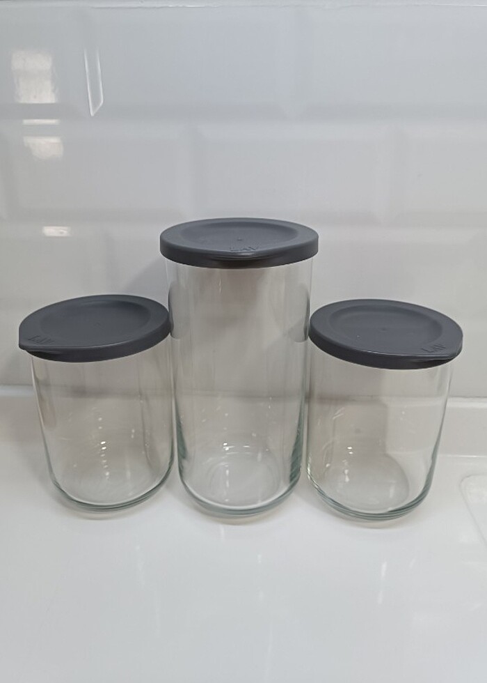 3lü saklama kabı - Görsel 5