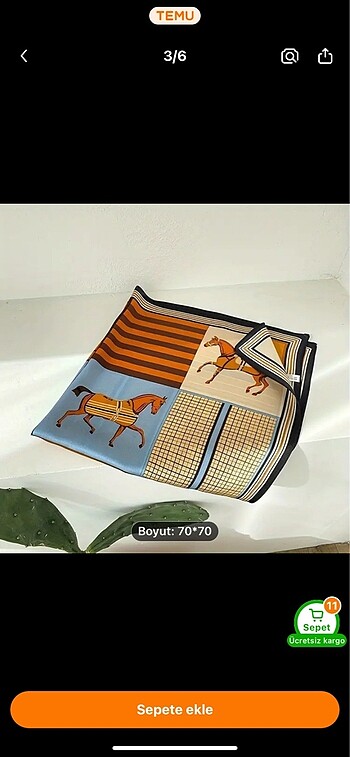 Beden Hermes model fular