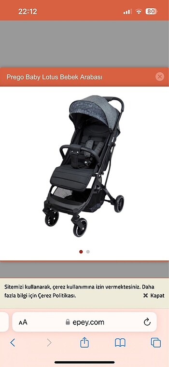 Prego Lotus Bebek Arabası