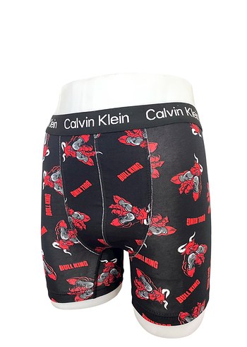 Renkli Baskılı Erkek Mini Boxer