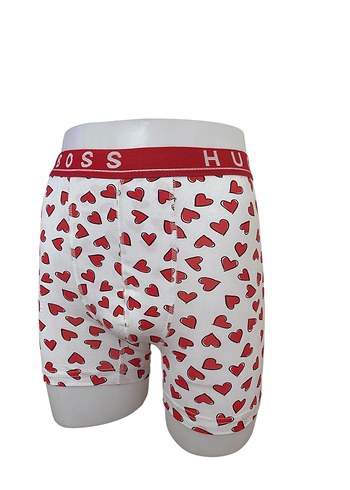 Renkli Baskılı Erkek Boxer