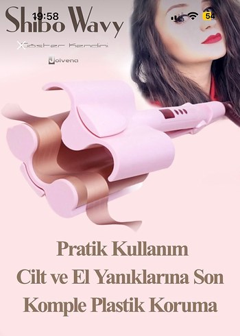 Beden Pastel Pembe Saç Şekillendirici
