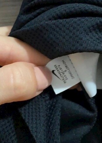 Nike Siyah Uzun Kollu Spor Tişört - Görsel 5