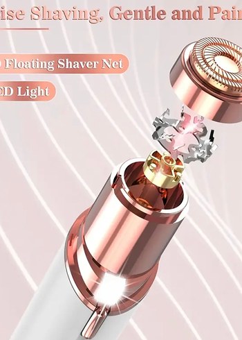 Parlak Mor Kaş bıyık alma cihazı - Görsel 2