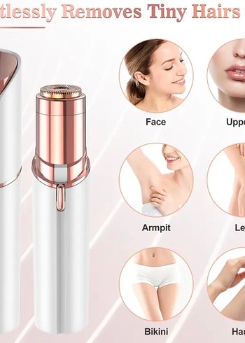 Parlak Mor Kaş bıyık alma cihazı - Görsel 3