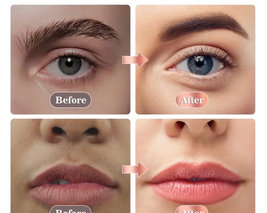 Parlak Mor Kaş bıyık alma cihazı - Görsel 4