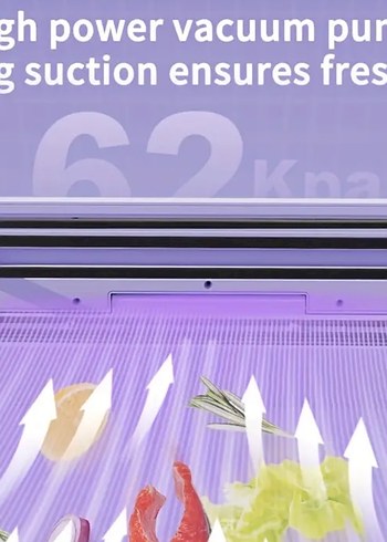 Beyaz Vakumlu Gıda Paketleme Makinesi - Görsel 4