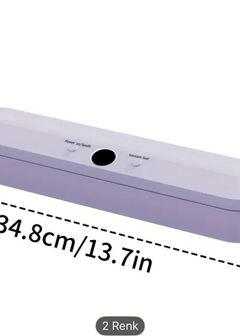 Beyaz Vakumlu Gıda Paketleme Makinesi - Görsel 3