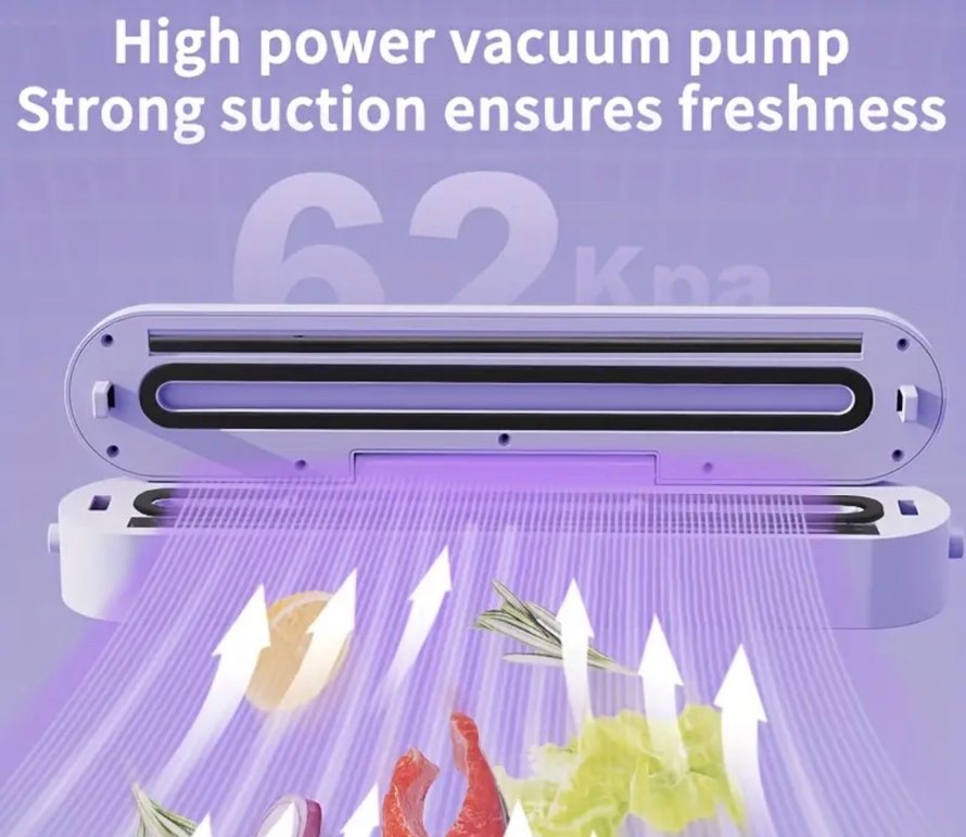 Beyaz Vakumlu Gıda Paketleme Makinesi - Görsel 4