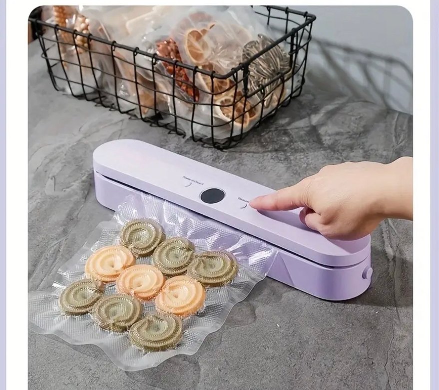 Beyaz Vakumlu Gıda Paketleme Makinesi - Görsel 2