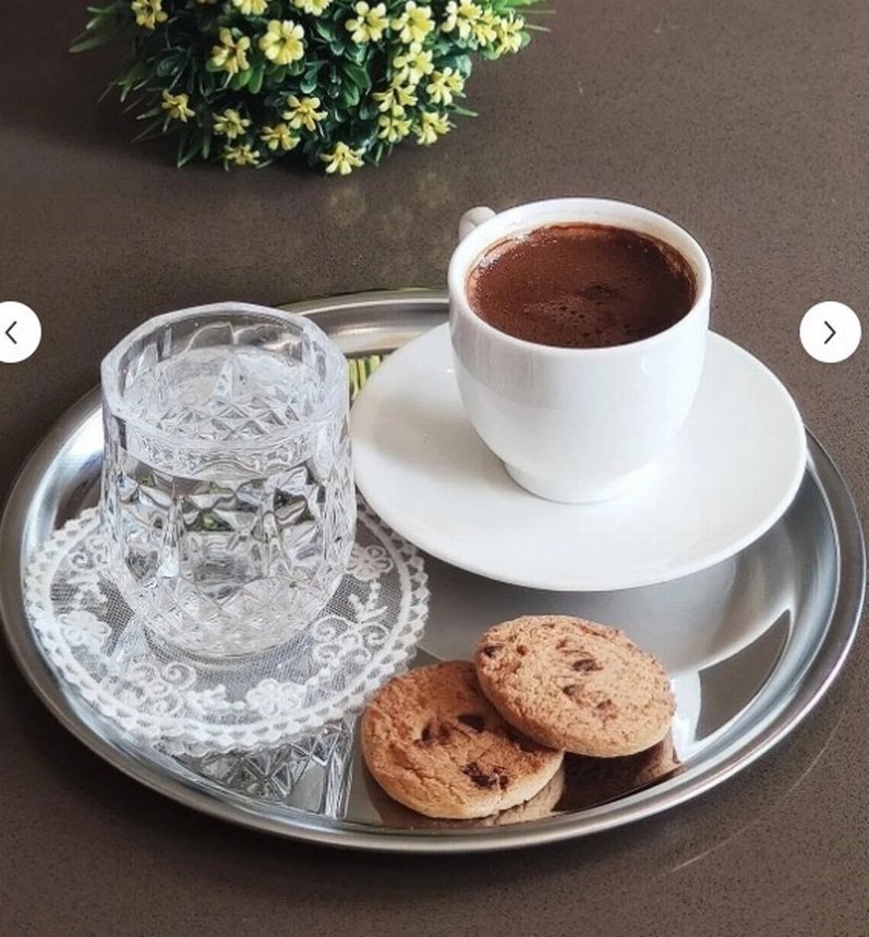 Parlak Beyaz Modern Tabak - Görsel 2