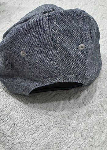 Gri Denim Rock Punk Şapka - Görsel 2