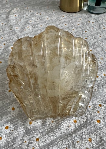 Beyaz Küreli Dekoratif Deniz Kabuğu İncili - Görsel 4