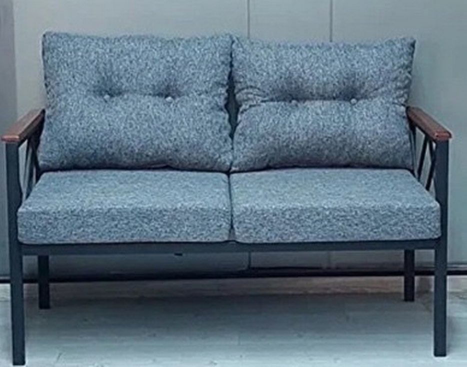 Gri Modern Balkon Koltuğu - Görsel 4