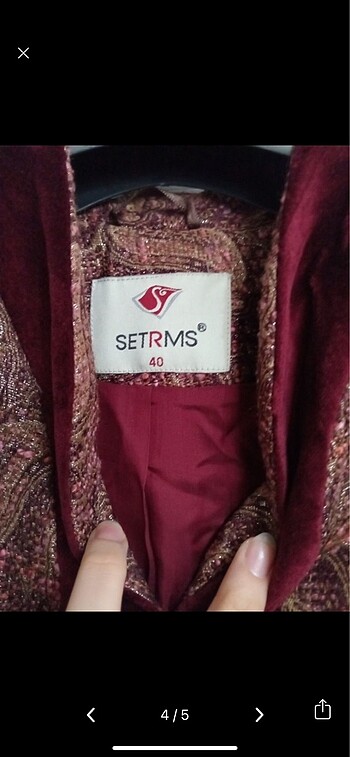 40 Beden setrems etek ceket takım