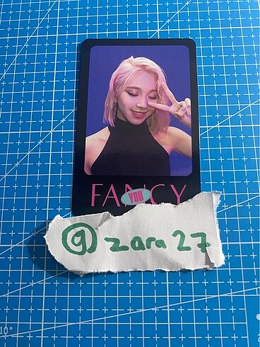 Twice Chaeyoung Fancy Photocard Pc Pob
