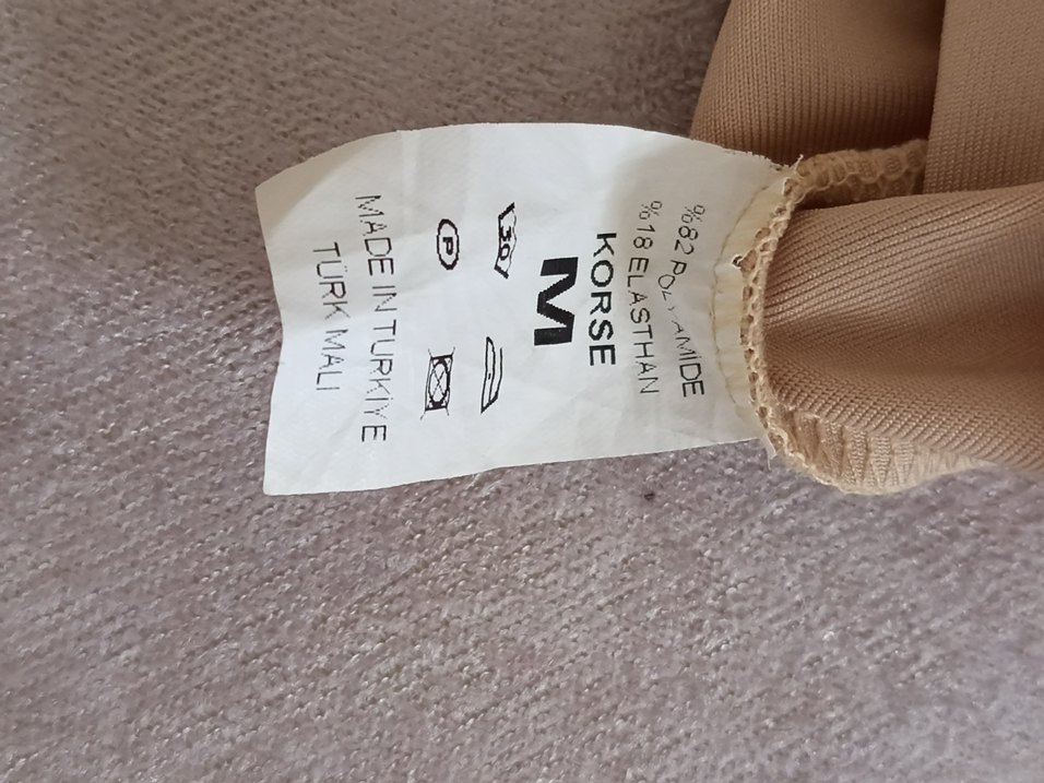 ten rengi göbek korsesi - Görsel 2