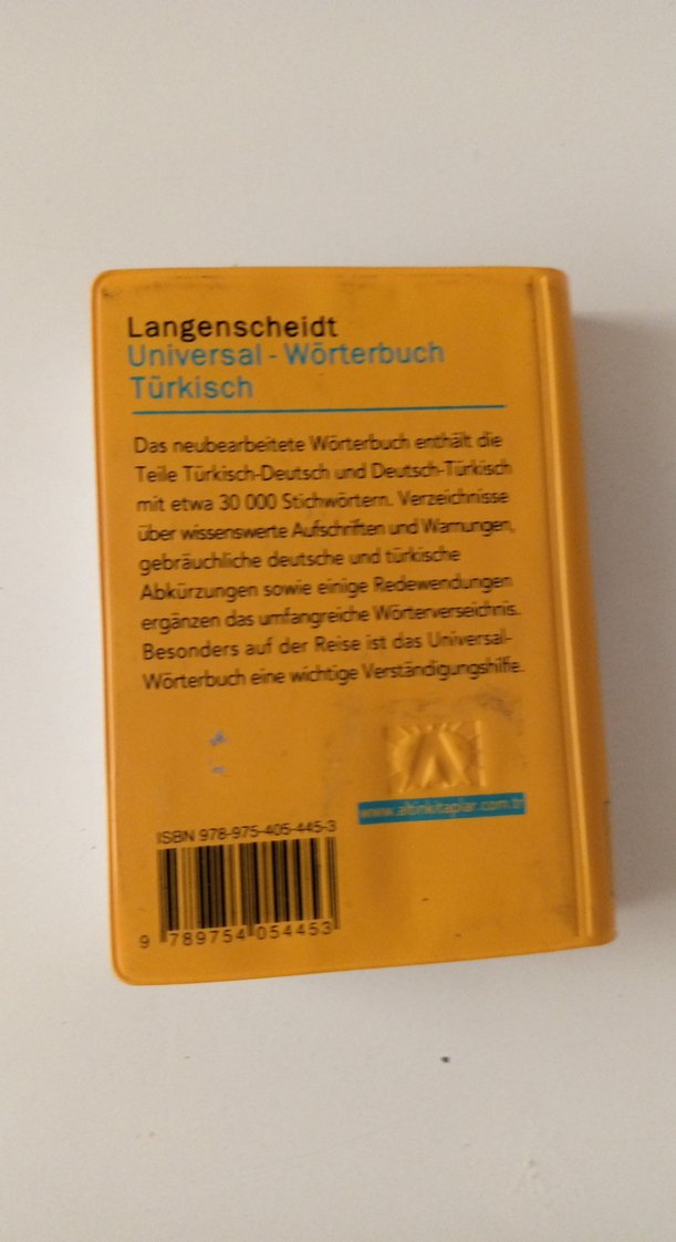 Langenscheidt Türkçe-Almanca Sözlük - Görsel 2