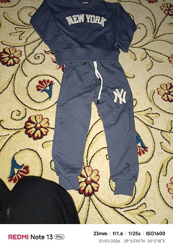 Yeni York Baskılı çocuk Sweatshirt - Görsel 3