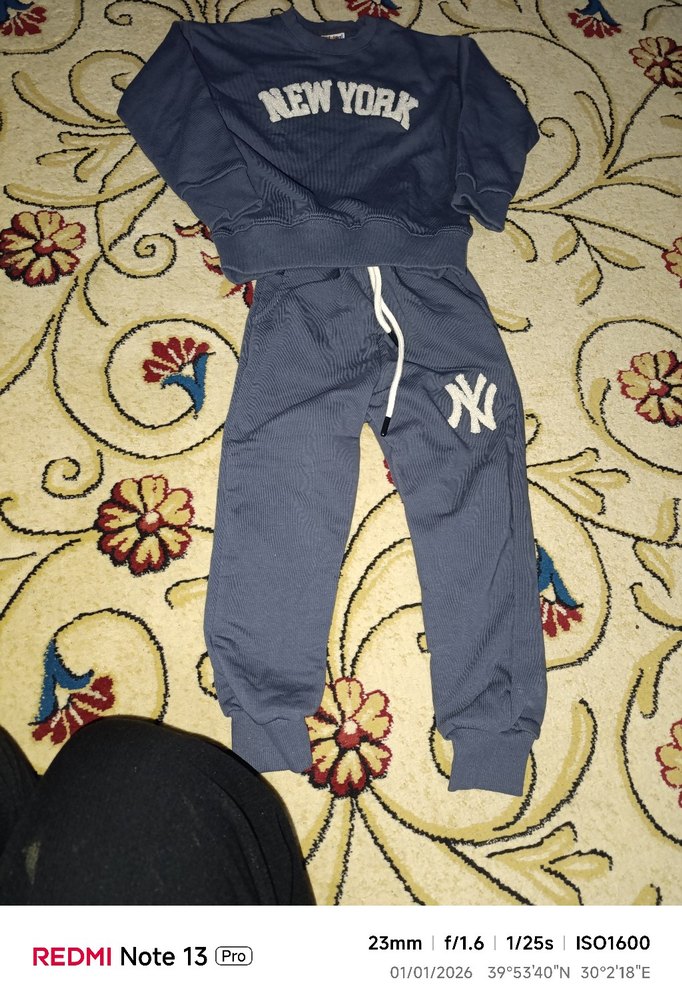 Yeni York Baskılı çocuk Sweatshirt - Görsel 3