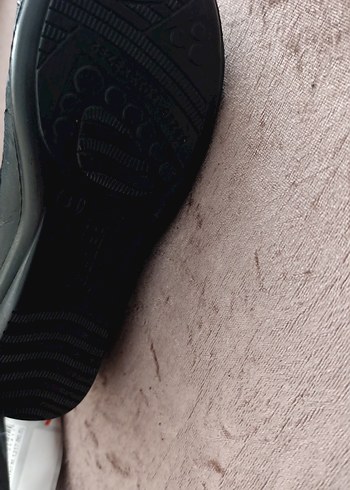 Kız Çocuk Siyah Tokalı Gotik Babet - Görsel 2