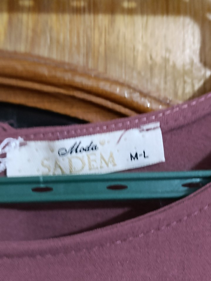 Bordo Piliseli Uzun Kollu Uzun Elbise - Görsel 3