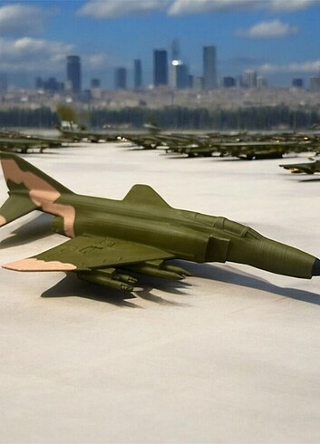  F4 phantom uçak modeli