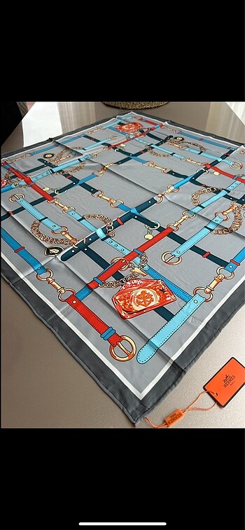Hermes twill eşarp