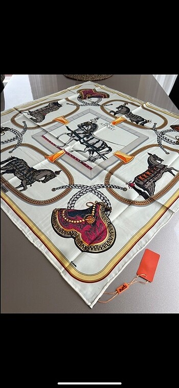 Hermes twill eşarp