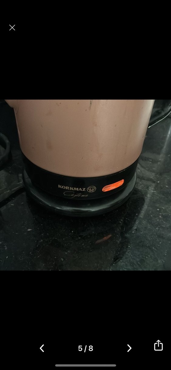 Korkmaz pudra Elektrikli Çaydanlık Seti - Görsel 5