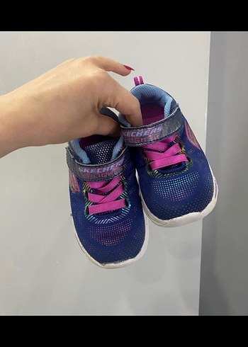 Skechers Kız Çocuk Renkli Işıklı Spor Ayakkabı - Görsel 3