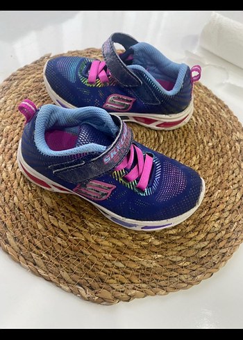 Skechers Kız Çocuk Renkli Işıklı Spor Ayakkabı - Görsel 7